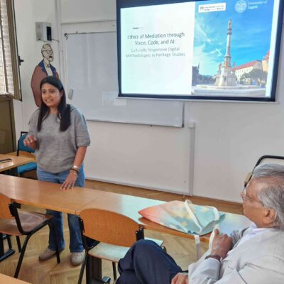 Gostujuće predavanje: Prof. Dr. Amareswar Galla & Dr. Sushree Sangita Mohanty